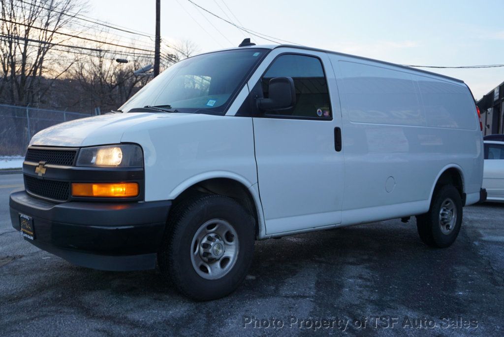 2020 Chevrolet Express Cargo Van RWD 3500 135" SHELVES INSIDE REAR CAMERA LANE/BLIND SPOT ASSIST  - 22726226 - 2