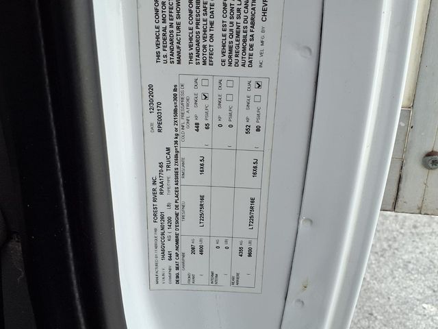 2020 Chevrolet Express Commercial Cutaway 4500 Van 177" - 23025911 - 46