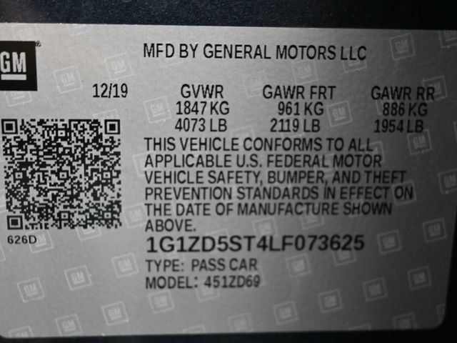 2020 Chevrolet Malibu 4dr Sedan LT - 23064489 - 6
