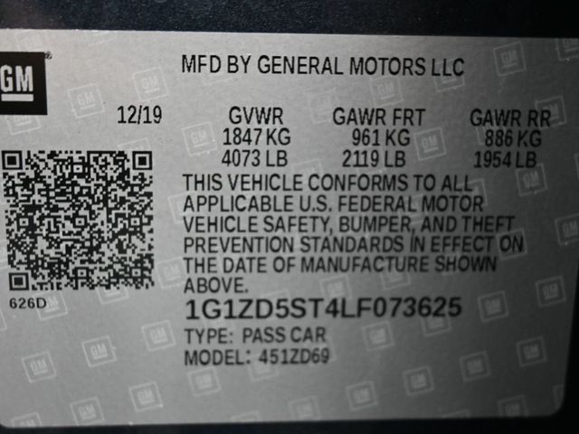 2020 Chevrolet Malibu 4dr Sedan LT - 23032697 - 6