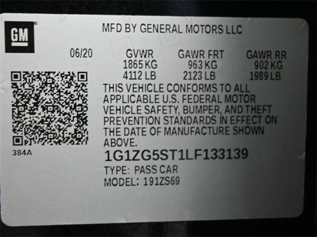 2020 Chevrolet Malibu 4dr Sedan RS - 22981119 - 8
