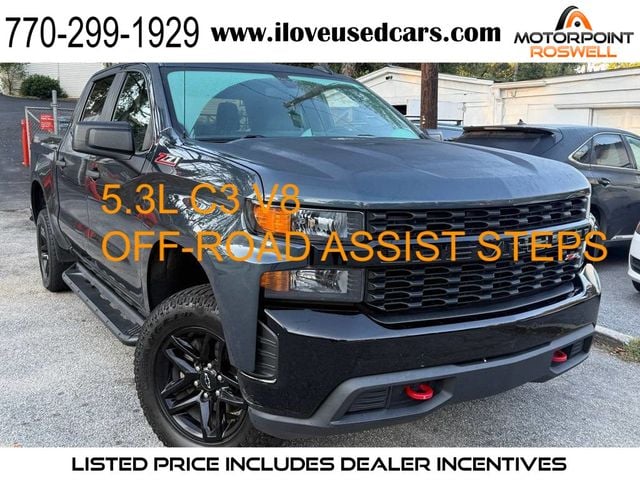 2020 Chevrolet Silverado 1500 4WD Double Cab 147" Custom Trail Boss - 22921101 - 0