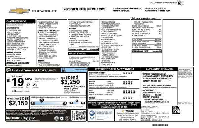 2020 Chevrolet Silverado 1500 Crew Cab LT All Star Edition ProComp Suspension Lift - 23005855 - 6
