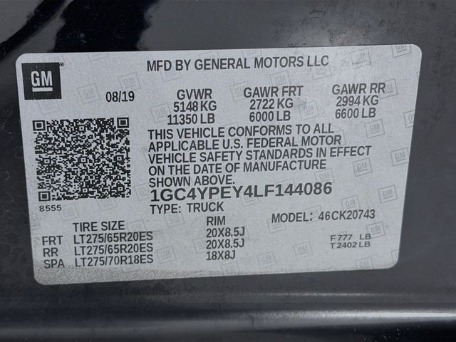 2020 Chevrolet Silverado 2500HD 4WD Crew Cab 159" LTZ - 22984973 - 37