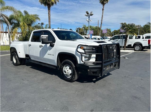 2020 Chevrolet Silverado 3500 HD Crew Cab 3500 DUALLY 4X4 DIESEL BACK UP CAM CLEAN - 22988667 - 2