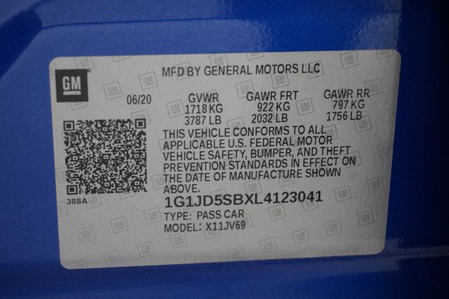 2020 Chevrolet Sonic 4dr Sedan LT - 22935418 - 26