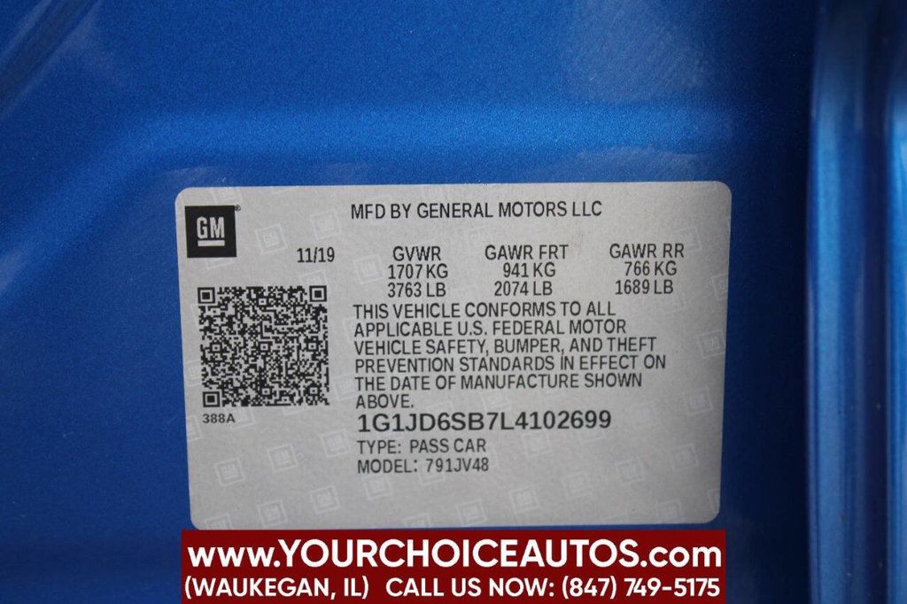 2020 Chevrolet Sonic 5dr Hatchback LT w/1SD - 22894102 - 30