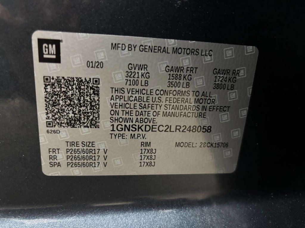 2020 Chevrolet Tahoe Police 4x4 4dr SUV - 23003233 - 32