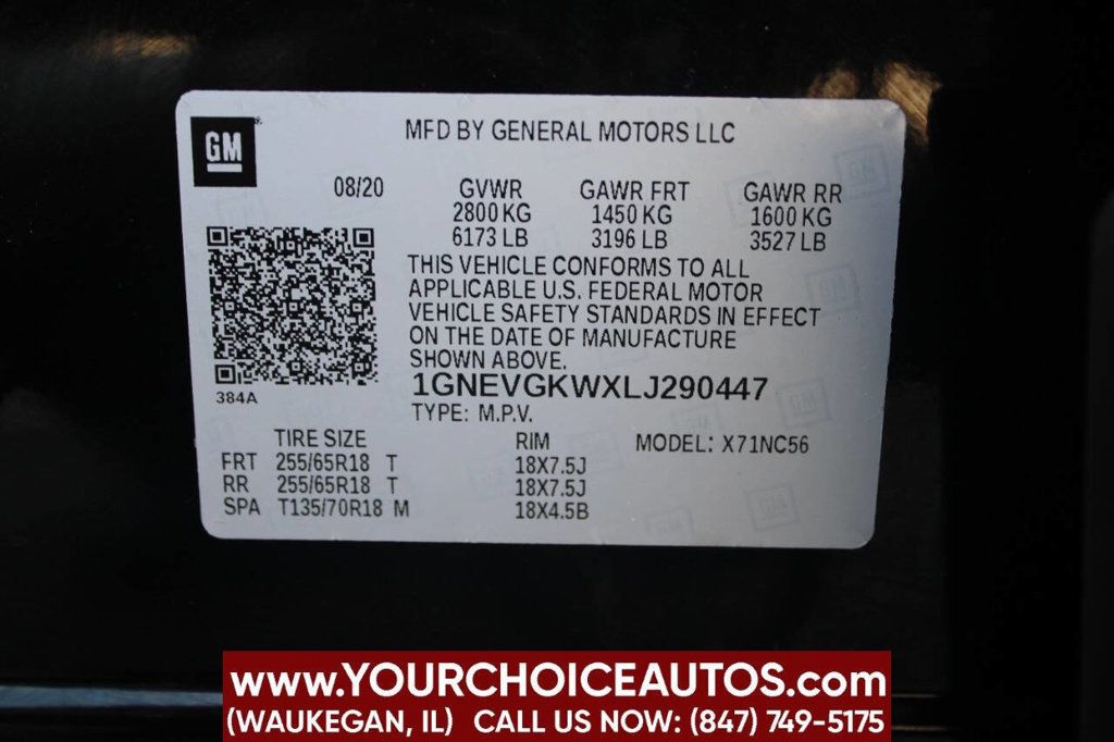 2020 Chevrolet Traverse AWD 4dr LT Cloth w/1LT - 22892756 - 37