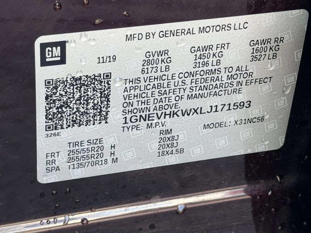 2020 Chevrolet Traverse AWD 4dr LT Leather - 23020084 - 18