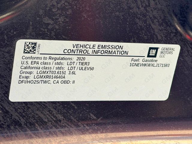 2020 Chevrolet Traverse AWD 4dr LT Leather - 23020084 - 34