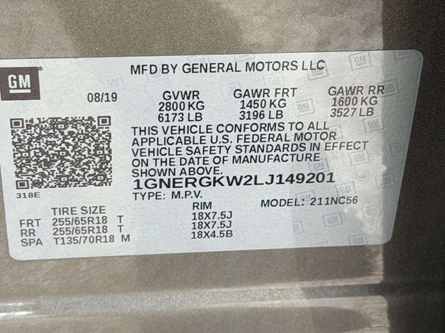 2020 Chevrolet Traverse FWD 4dr LT Cloth w/1LT - 22967309 - 26