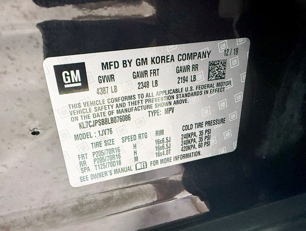 2020 Chevrolet Trax AWD 4dr LT - 22919300 - 32