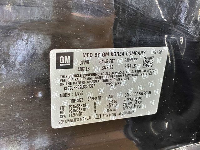 2020 Chevrolet Trax AWD 4dr LT - 23002397 - 55