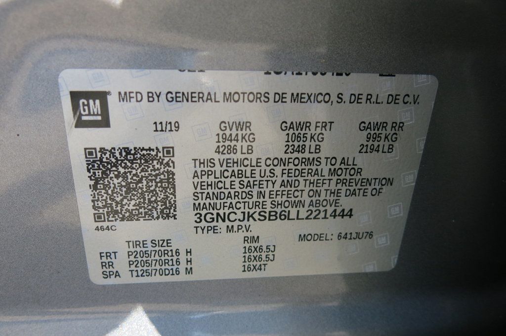 2020 Chevrolet Trax FWD 4dr LS - 22587947 - 35