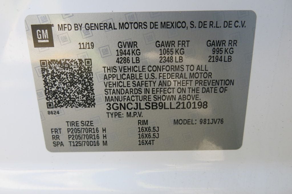 2020 Chevrolet Trax FWD 4dr LT - 22906616 - 35