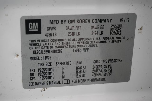 2020 Chevrolet Trax FWD 4dr LT - 22942242 - 28