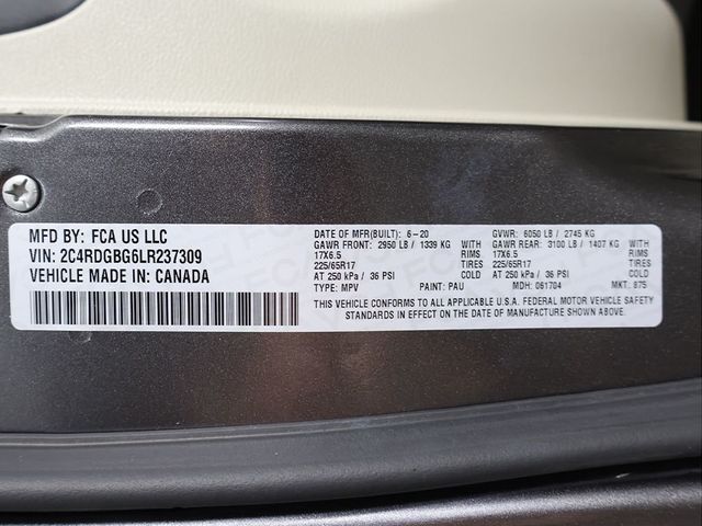 2020 Dodge Grand Caravan SE - 23042853 - 37