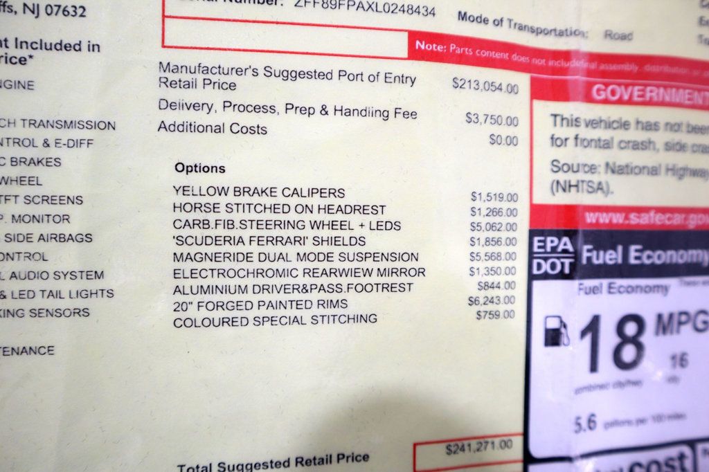 2020 Ferrari PORTOFINO TOUR de FRANCE BLU...4,972 Miles...Exceptional - 22774855 - 17