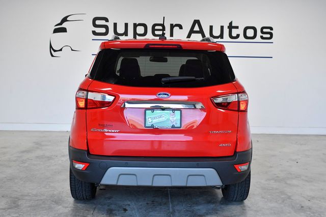 2020 Ford EcoSport Titanium 4WD - 22582449 - 4