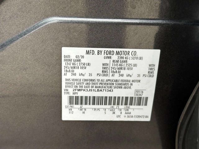 2020 Ford Edge SEL FWD - 22989536 - 35