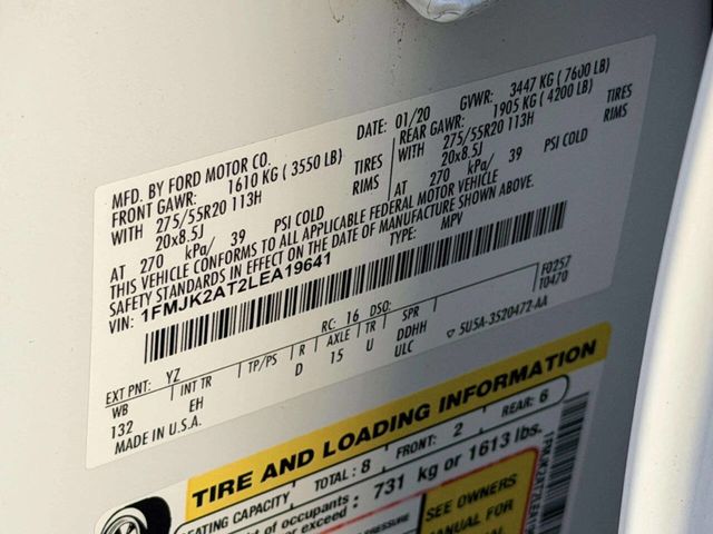 2020 Ford Expedition Max Limited 4x4 - 23013482 - 22