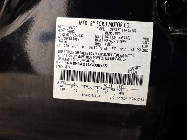 2020 Ford Explorer Police Interceptor Utility AWD 4dr SUV - 23005510 - 30