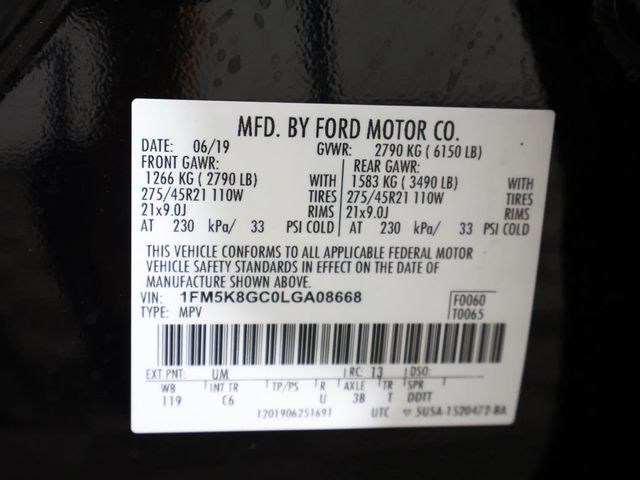 2020 Ford Explorer ST 4WD - 23015175 - 65