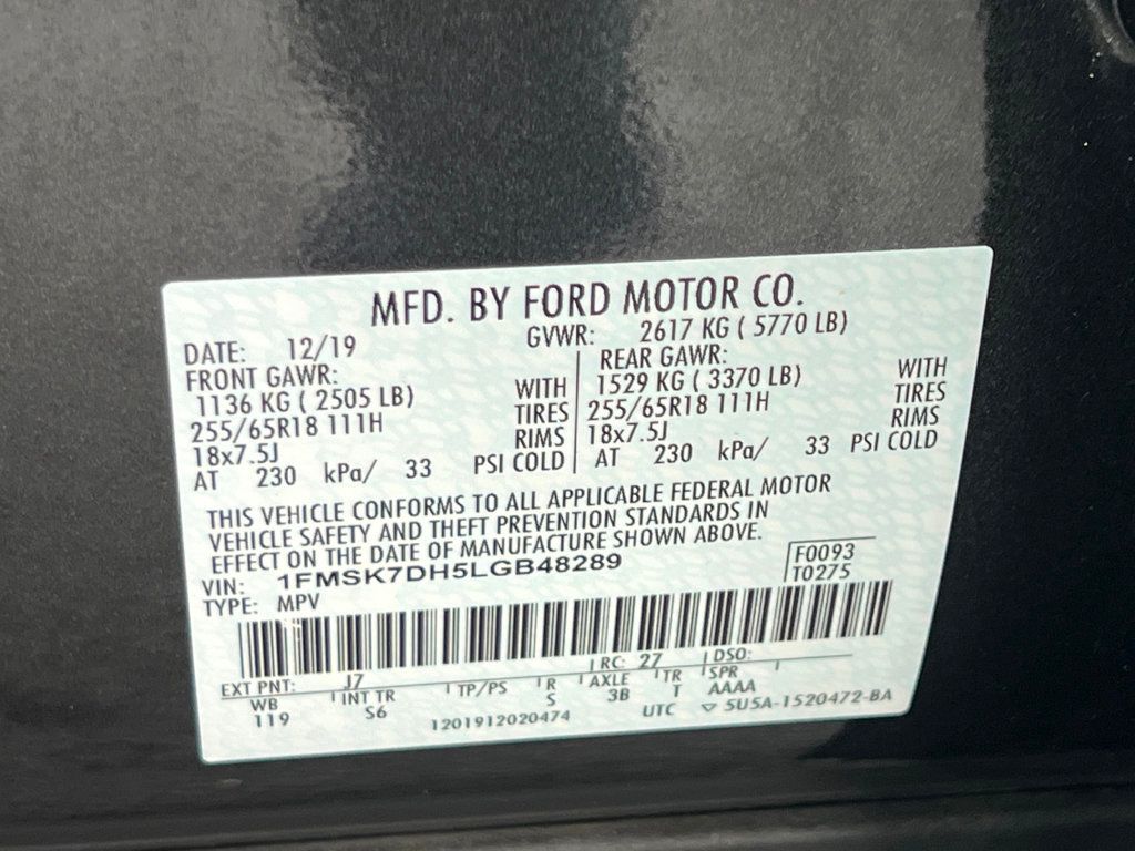 2020 Ford Explorer XLT - 22569442 - 40