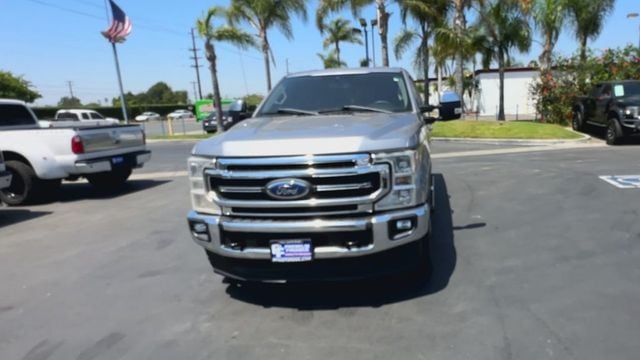 2020 Ford F250 Super Duty Crew Cab LARIAT 4X4 DIESEL NAV BACK UP CAM 1OWNER CLEAN - 22550261 - 3