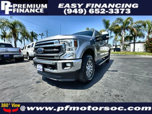 2020 Ford F250 Super Duty Crew Cab LARIAT 4X4 DIESEL NAV BACK UP CAM 1OWNER CLEAN - 22578966 - 0