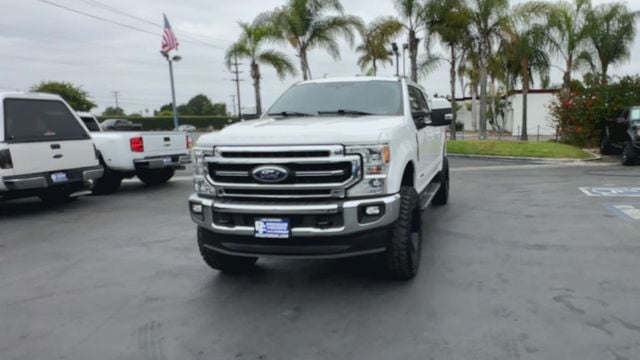 2020 Ford F250 Super Duty Crew Cab LARIAT 4X4 DIESEL NAV BACK UP CAM CLEAN - 22595466 - 3