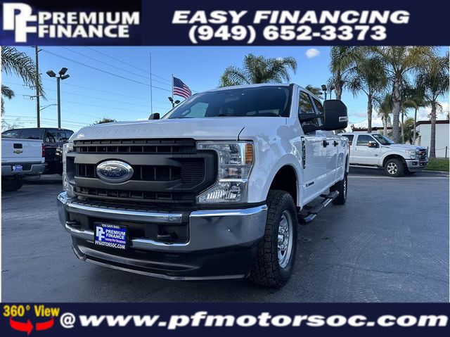 2020 Ford F250 Super Duty Crew Cab XL LONG BED 4X4 DIESEL BACK UP CAM 1OWNER CLEAN - 22310415 - 0