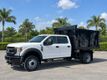 2020 Ford F450 Crew Cab w/ 10ft Dump Truck Steel Trash Landscape Dump Body - 23070427 - 9