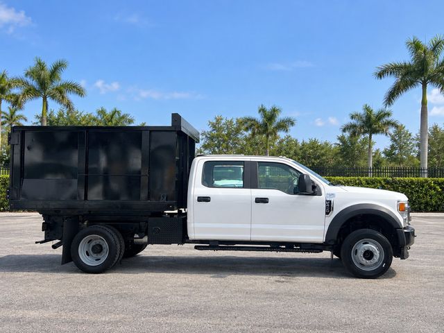 2020 Ford F450 Crew Cab w/ 10ft Dump Truck Steel Trash Landscape Dump Body - 23070427 - 11