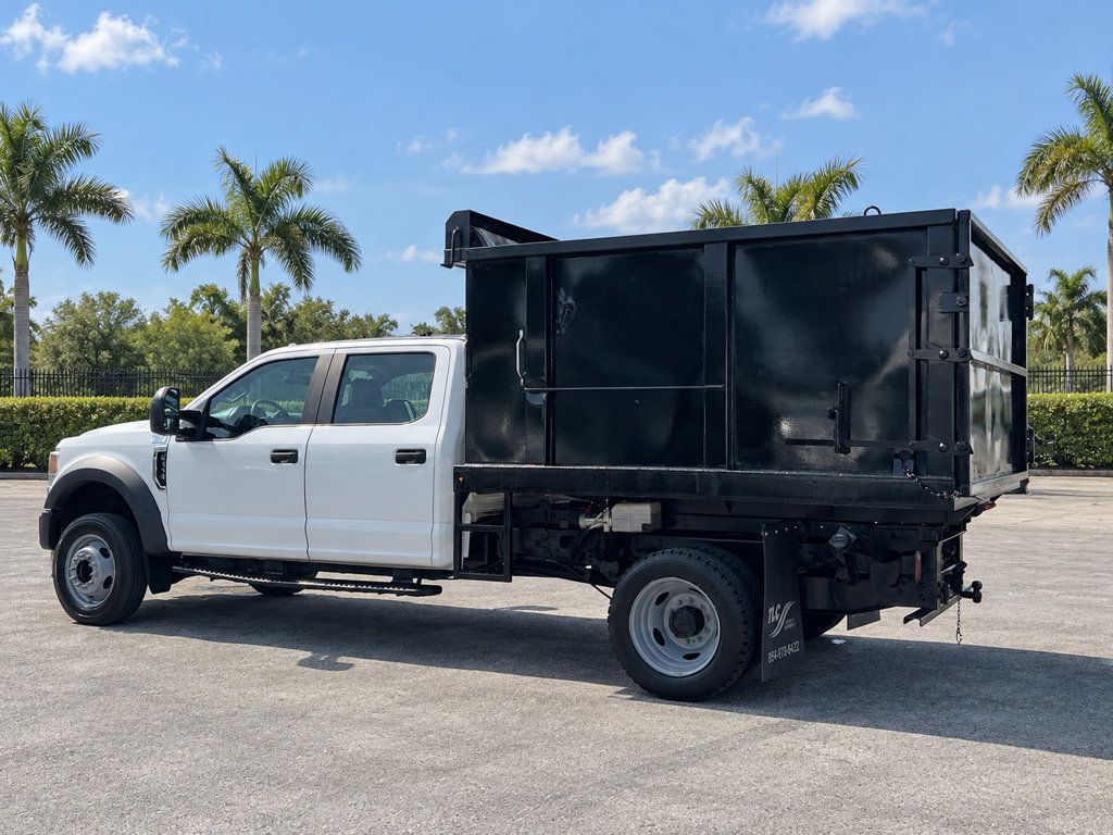 2020 Ford F450 Crew Cab w/ 10ft Dump Truck Steel Trash Landscape Dump Body - 23070427 - 16