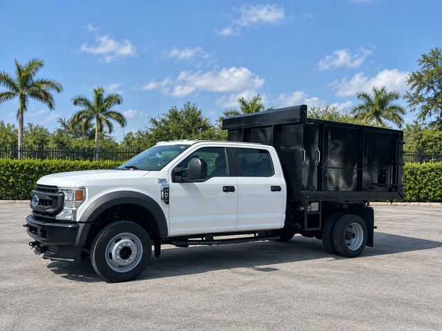 2020 Ford F450 Crew Cab w/ 10ft Dump Truck Steel Trash Landscape Dump Body - 23070427 - 18