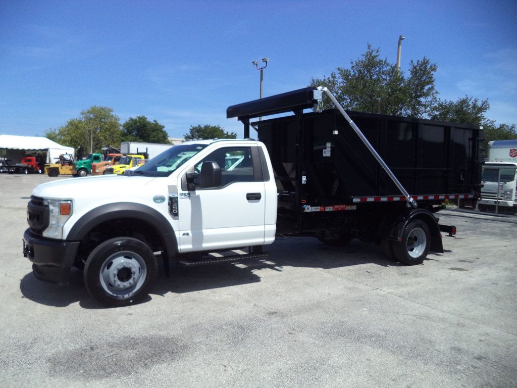 2020 Ford F550 4x4 w/ 11ft Switch-N-Go Roll Off Truck Landscape Trash Dump - 22882260 - 11