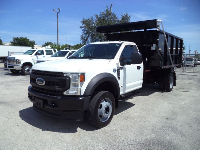 2020 Ford F550 4x4 w/ 11ft Switch-N-Go Roll Off Truck Landscape Trash Dump - 22882260 - 12
