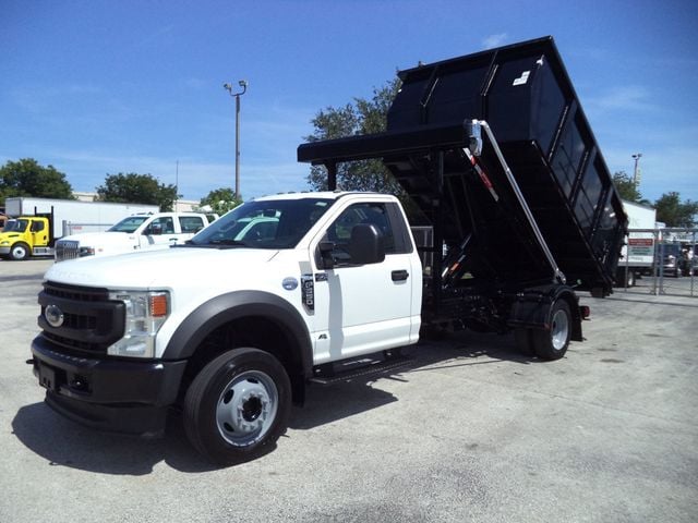 2020 Ford F550 4x4 w/ 11ft Switch-N-Go Roll Off Truck Landscape Trash Dump - 22882260 - 16