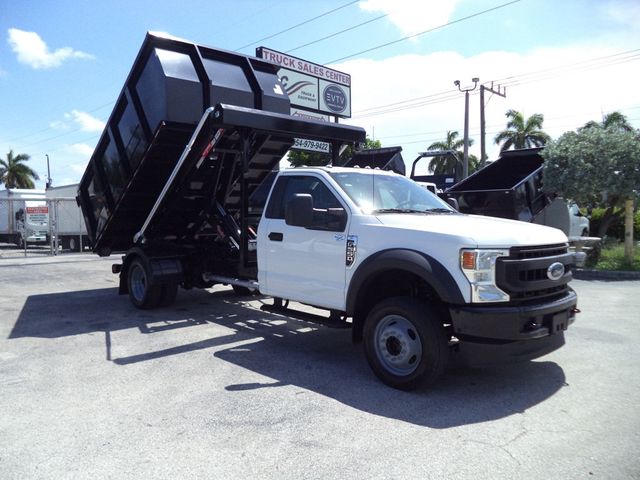 2020 Ford F550 4x4 w/ 11ft Switch-N-Go Roll Off Truck Landscape Trash Dump - 22882260 - 1