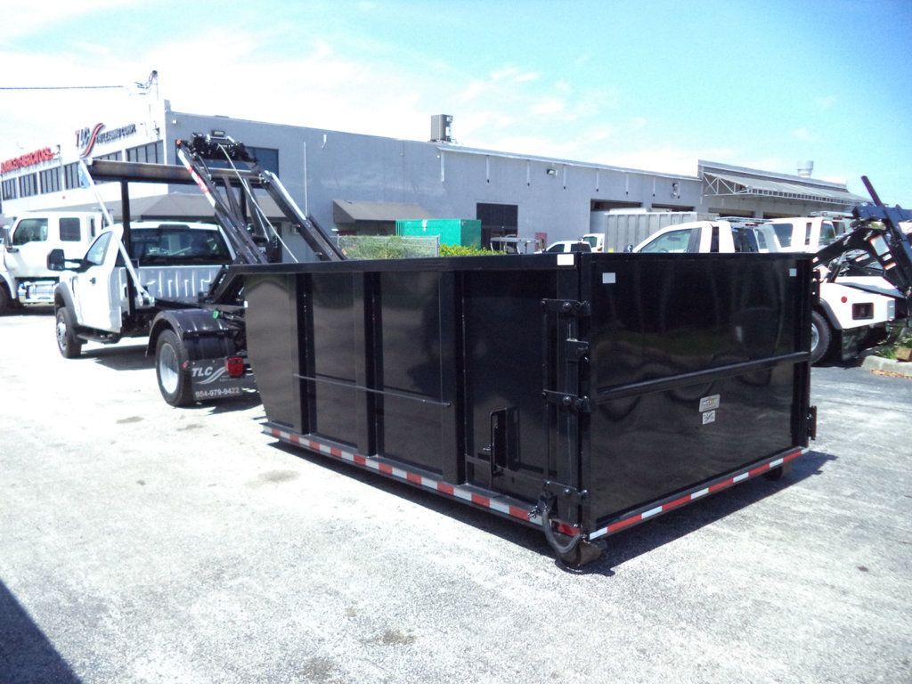 2020 Ford F550 4x4 w/ 11ft Switch-N-Go Roll Off Truck Landscape Trash Dump - 22882260 - 33