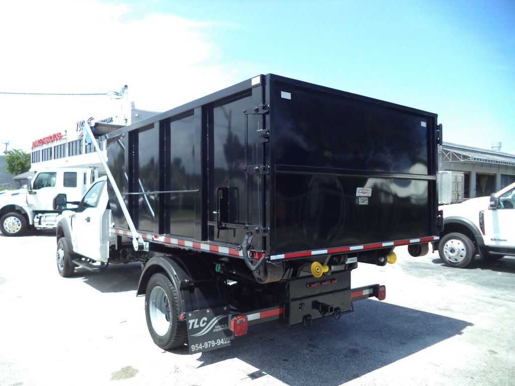 2020 Ford F550 4x4 w/ 11ft Switch-N-Go Roll Off Truck Landscape Trash Dump - 22882260 - 8