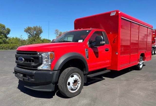 2020 Ford F550 Gas w/ Mickey Aluminum Truck Bodies Side Loaders Beverage - 23033770 - 1