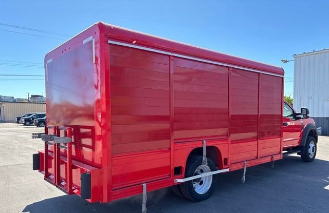 2020 Ford F550 Gas w/ Mickey Aluminum Truck Bodies Side Loaders Beverage - 23033770 - 2