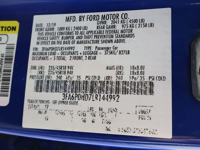 2020 Ford Fusion SE FWD - 23002420 - 48