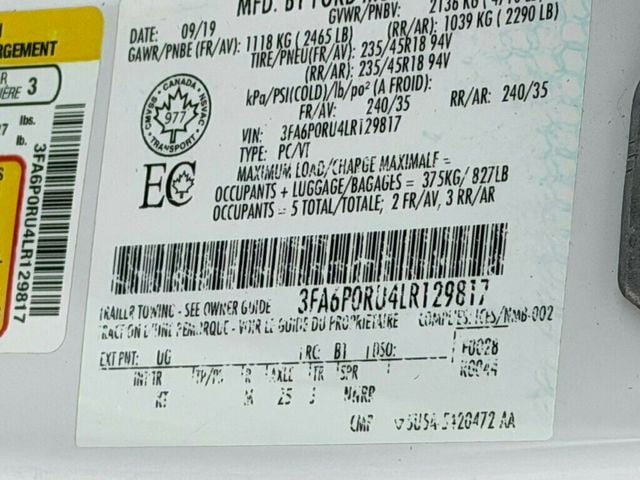 2020 Ford Fusion Hybrid Titanium FWD - 23023018 - 47