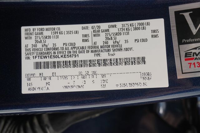 2020 Ford F-150  - 23023631 - 36