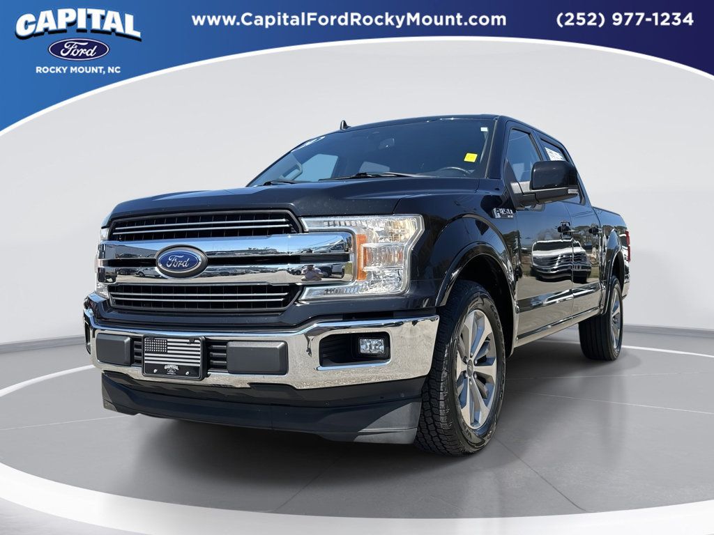 Used 2020 Ford F-150 Lariat with VIN 1FTEW1C51LKD28554 for sale in Wilmington, NC
