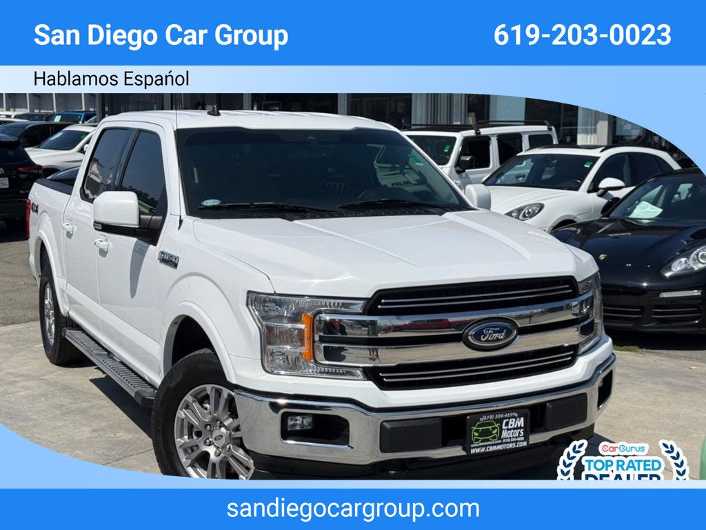 2020 Ford F-150 LARIAT 4WD SuperCrew 5.5' Box - 22900634 - 0